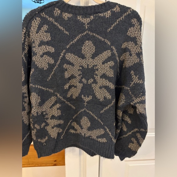 NKN Nekane Barcelona Jacquard Wool blend Medium, Lurex NWT, soft made in Spain - Picture 6 of 7